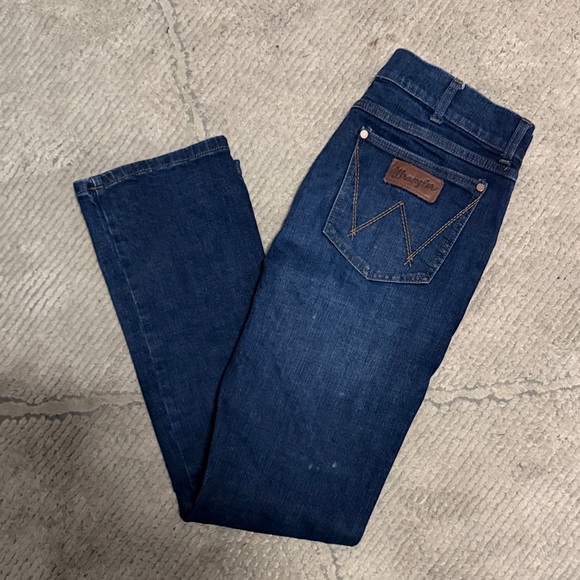 Wrangler Dark Blue Denim Pants